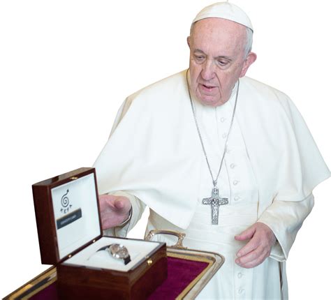 pope francis watch collection
